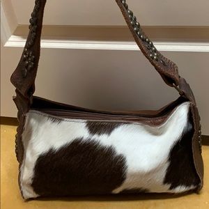 Cutest cowhide purse